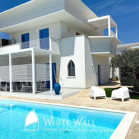 White Wall Luxury Rooms Scala Dei Turchi เรอัลมอนเต ภายนอก รูปภาพ